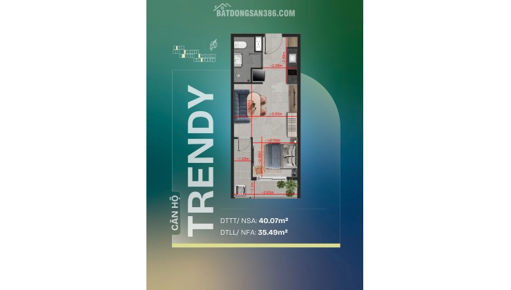  CHỈ 9TR/THÁNG CĂN STUDIO TÒA ORION – DỰ ÁN TT AVIO DĨ AN 